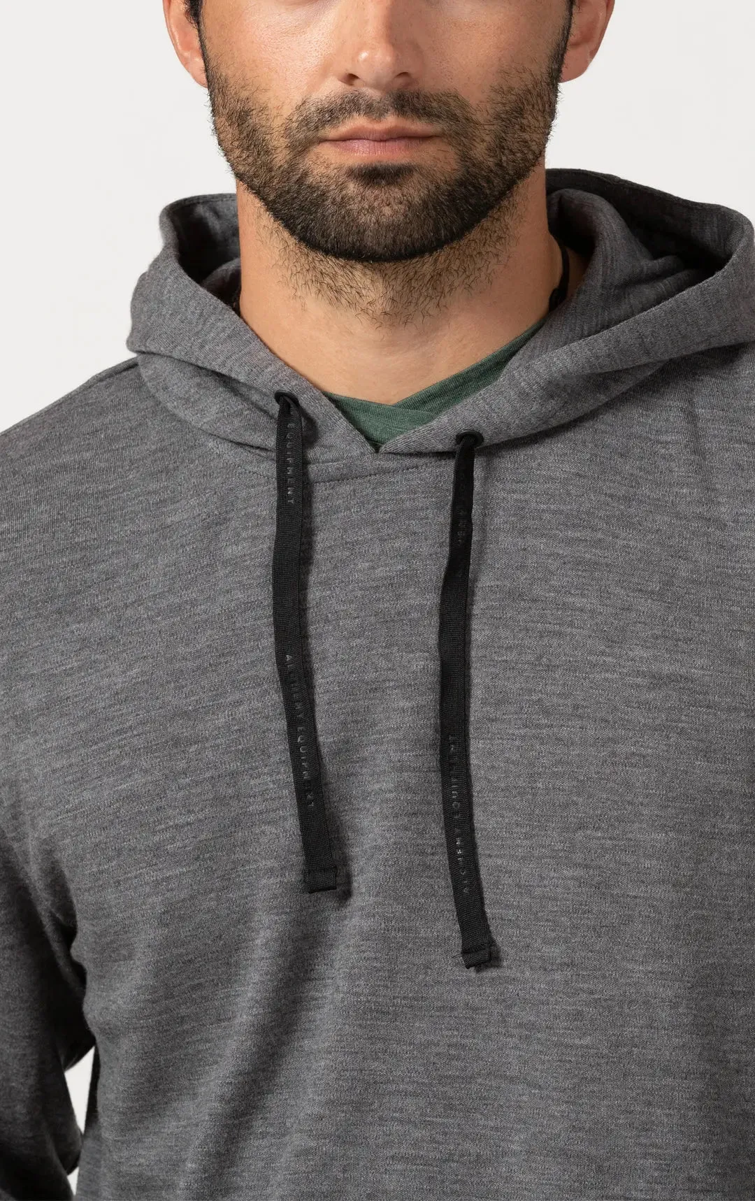 320GSM MERINO HOODED PULLOVER