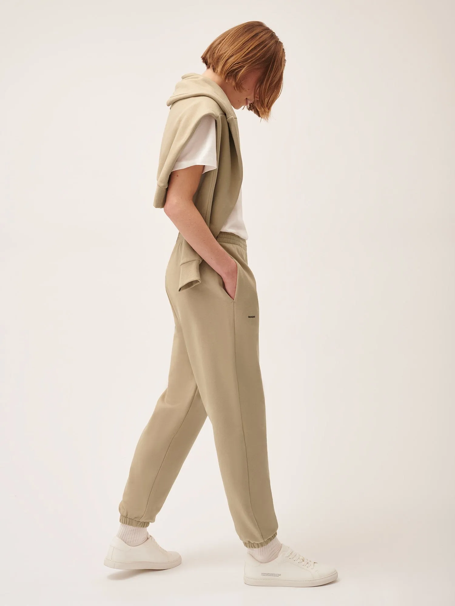 365 Midweight Track Pants—birch beige