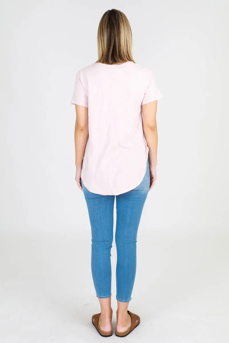 3rd Story - Elwood Tee - Blush