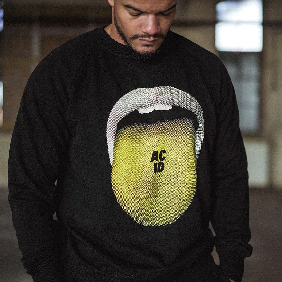 Acid Drop - Sweatshirt - Black