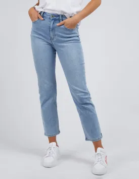 Ada Straight Leg Jean Light Blue Wash