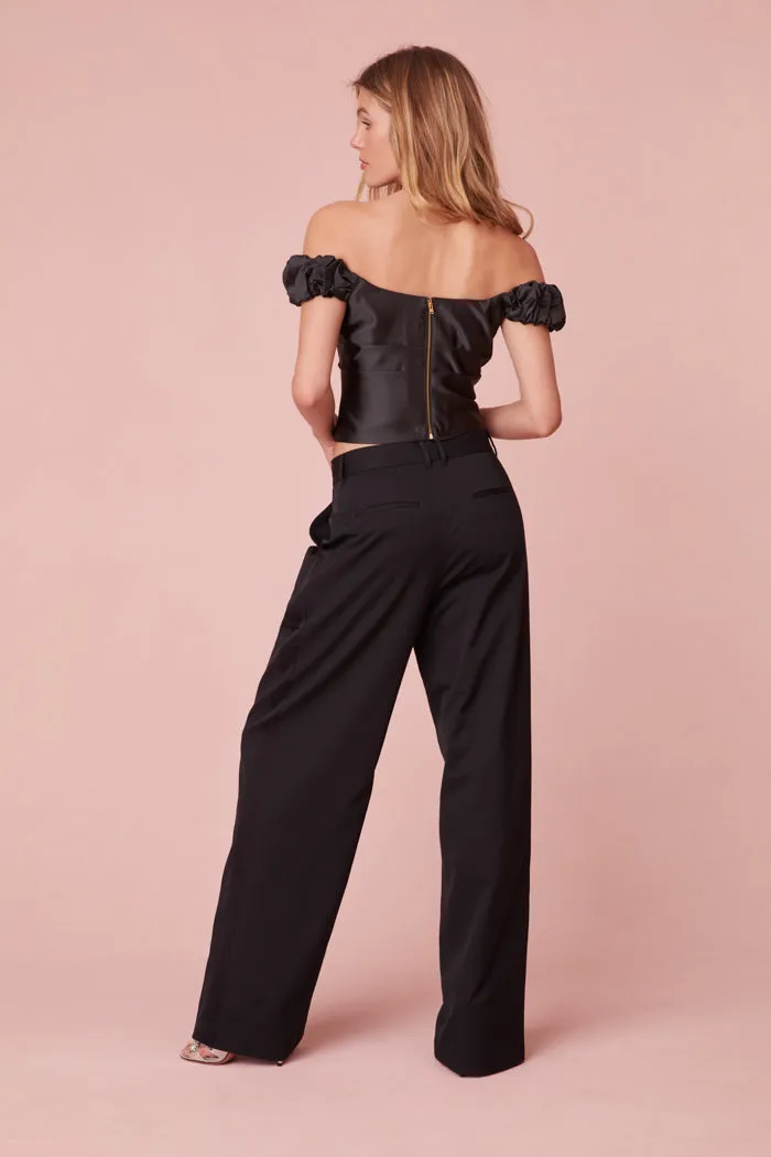 Adams Wide Leg Tailored Pant