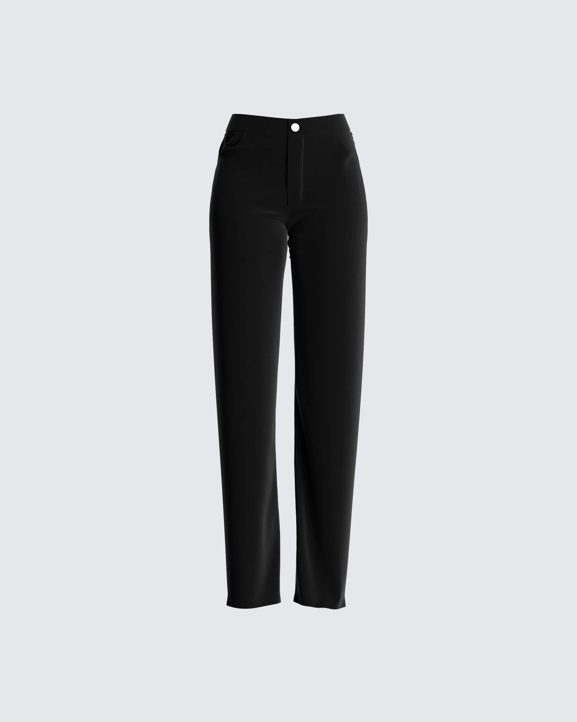 Addison Black Velvet Pant