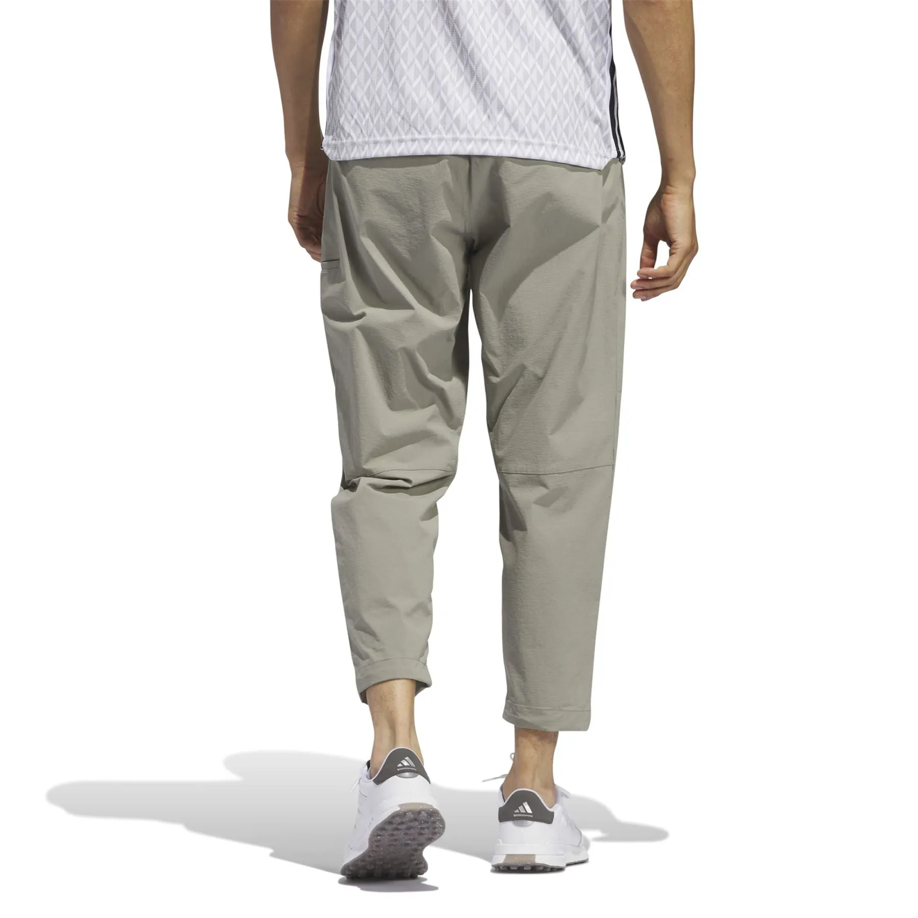 Adicross Chino Golf Tracksuit Bottoms Silver Pebble - SS24