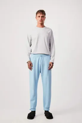 Afends conditional - unisex organic sweat pants - sky blue