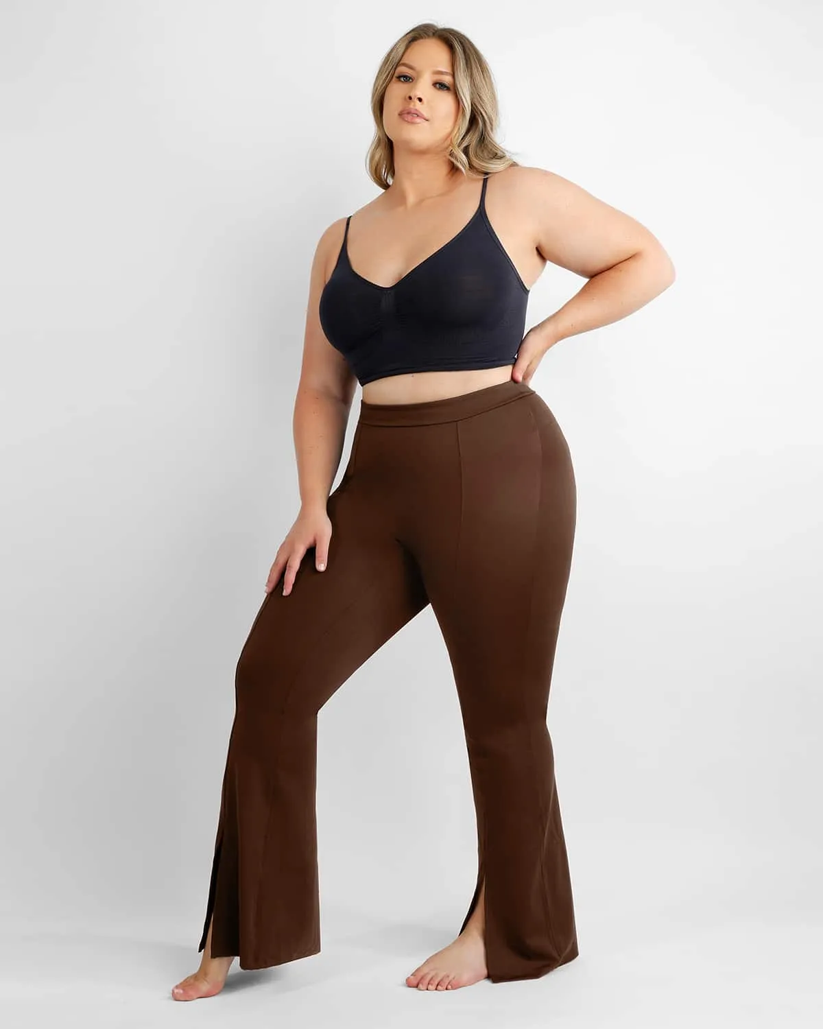 AirSlim® Front Slit Flare Legging