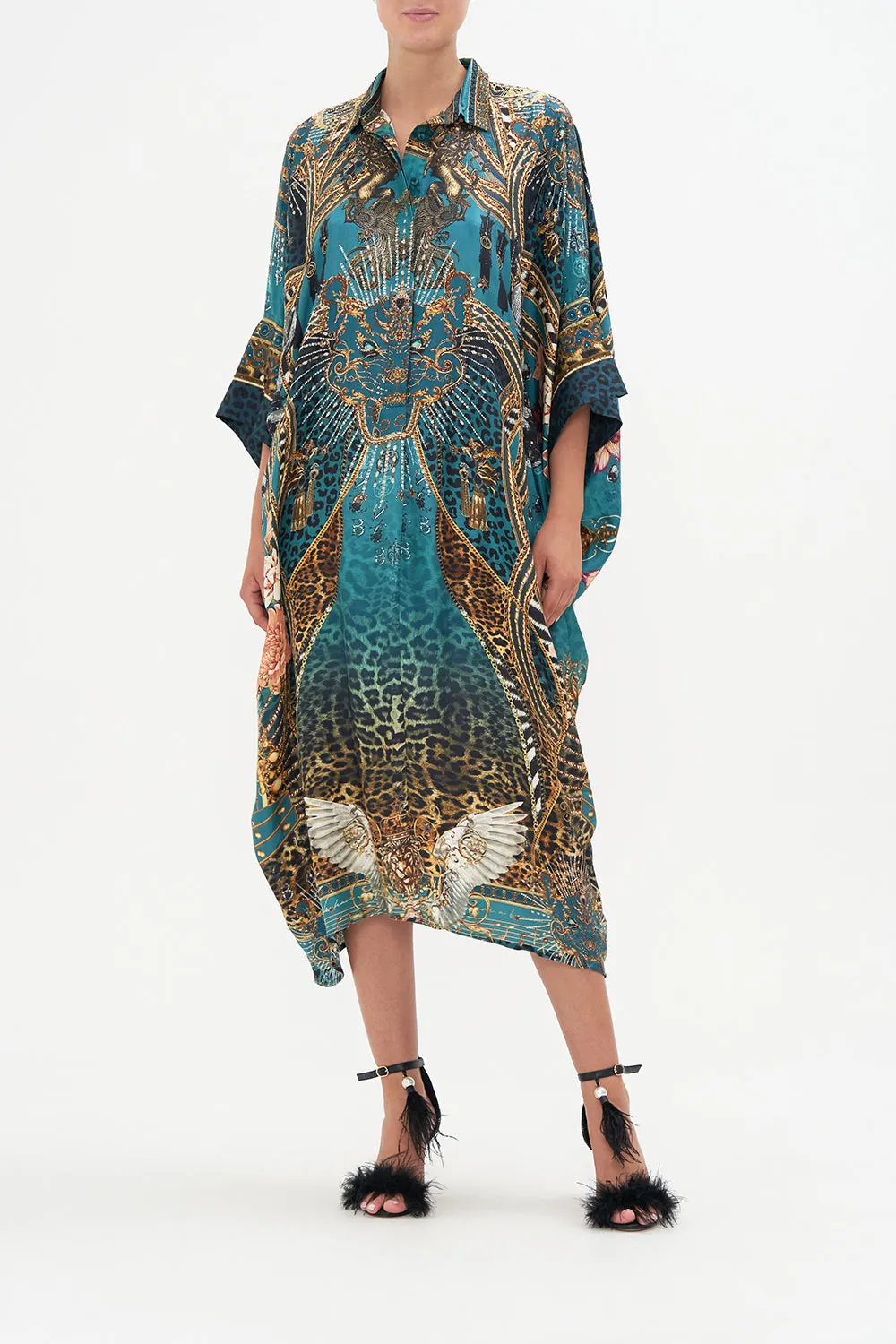 BATWING KAFTAN TIGER PANTS