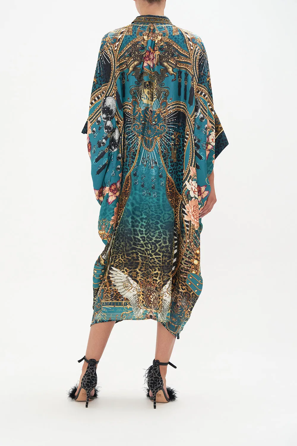 BATWING KAFTAN TIGER PANTS