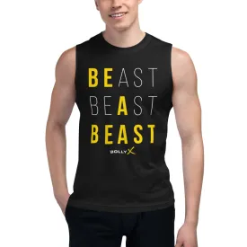 BE A BEAST Men's Muscle Tank