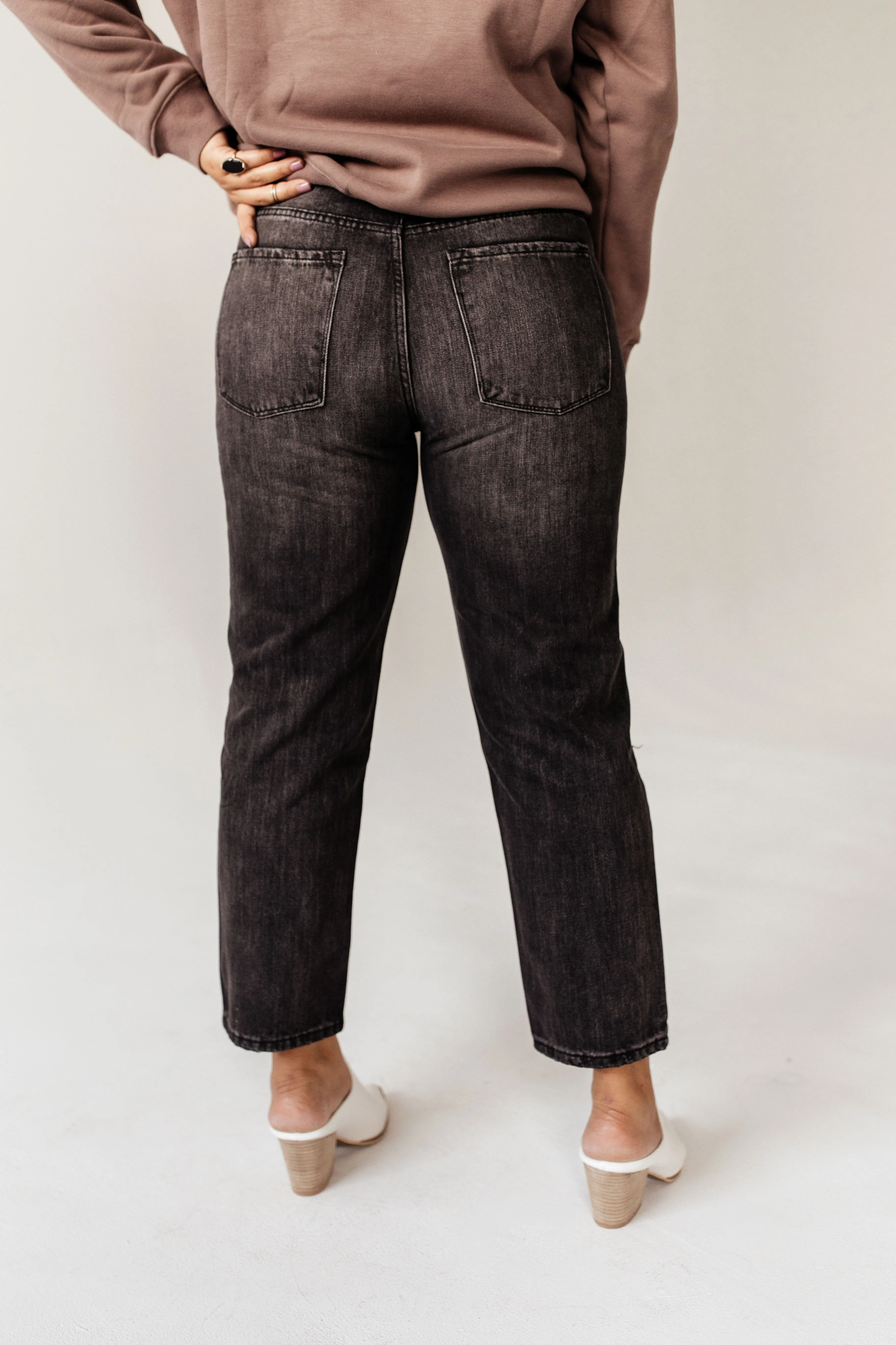 Bentley Distressed Straight Leg Denim- FINAL SALE