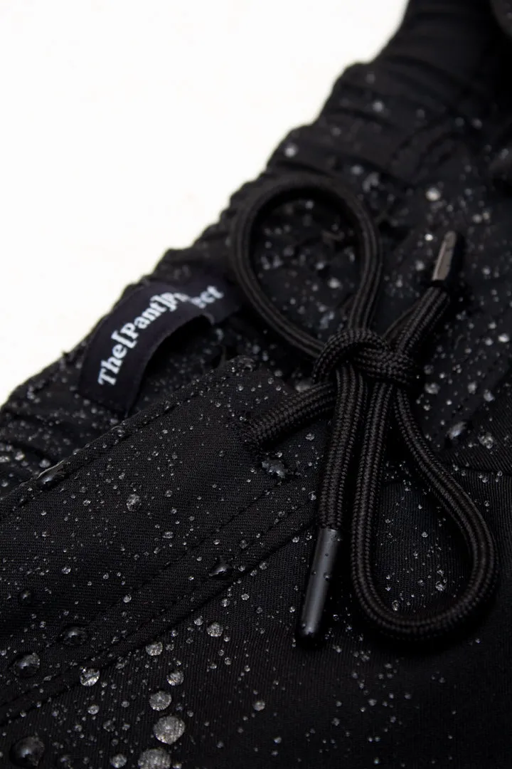 Black All Weather Stretch Joggers