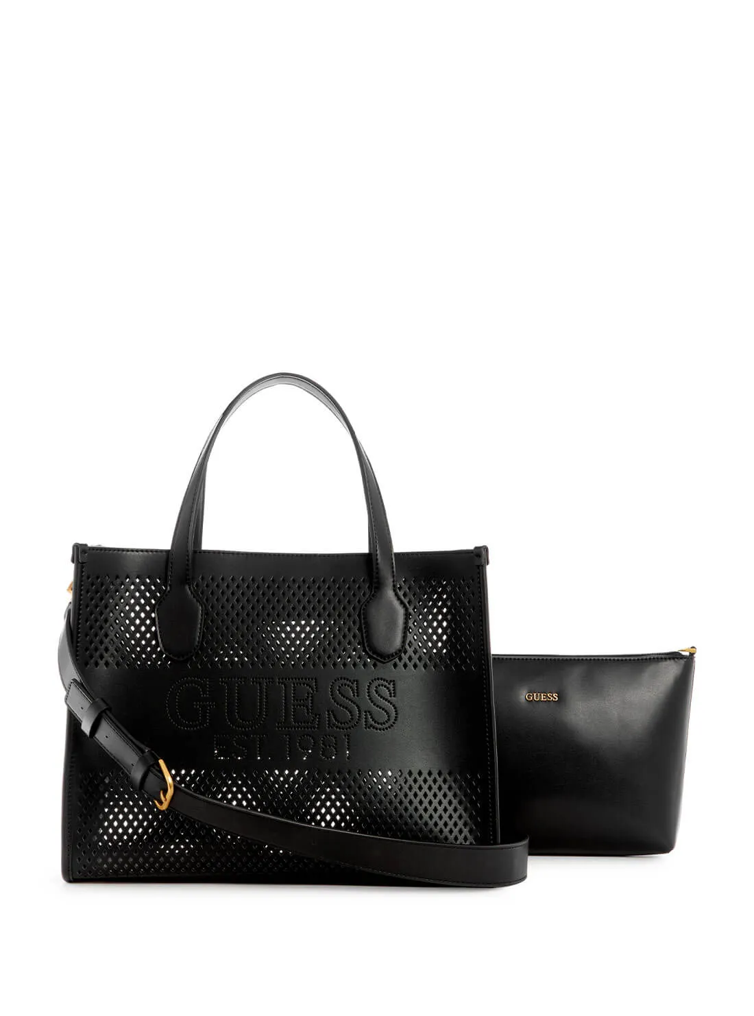 Black Katey Small Tote Bag