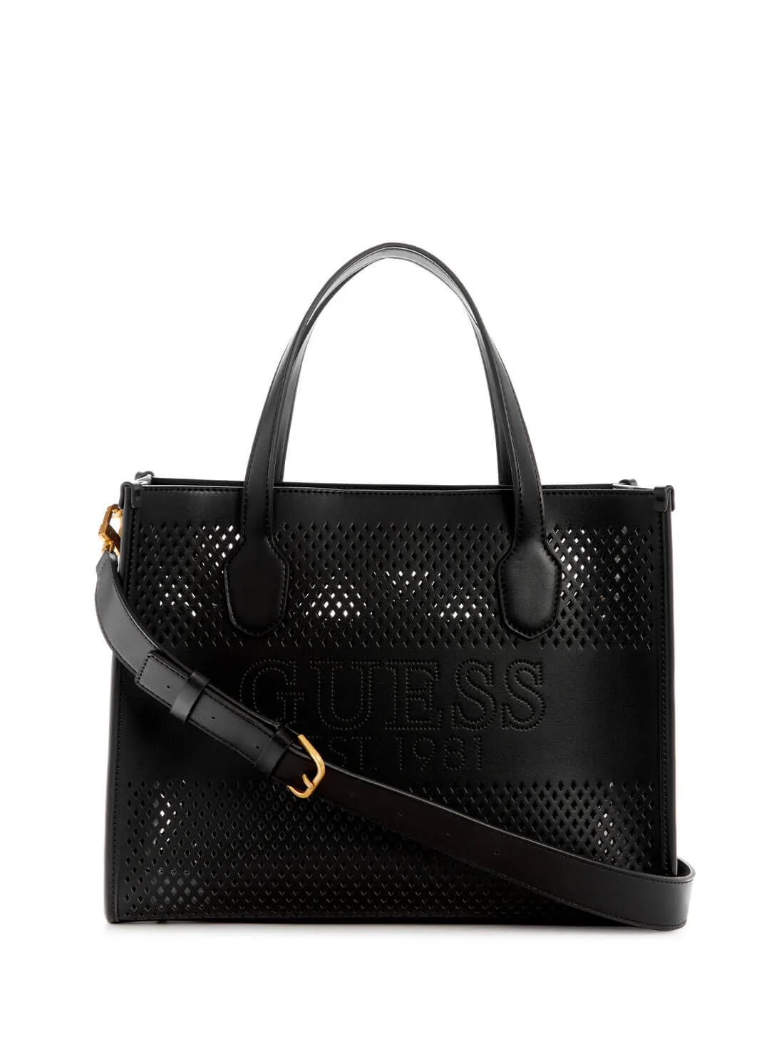 Black Katey Small Tote Bag