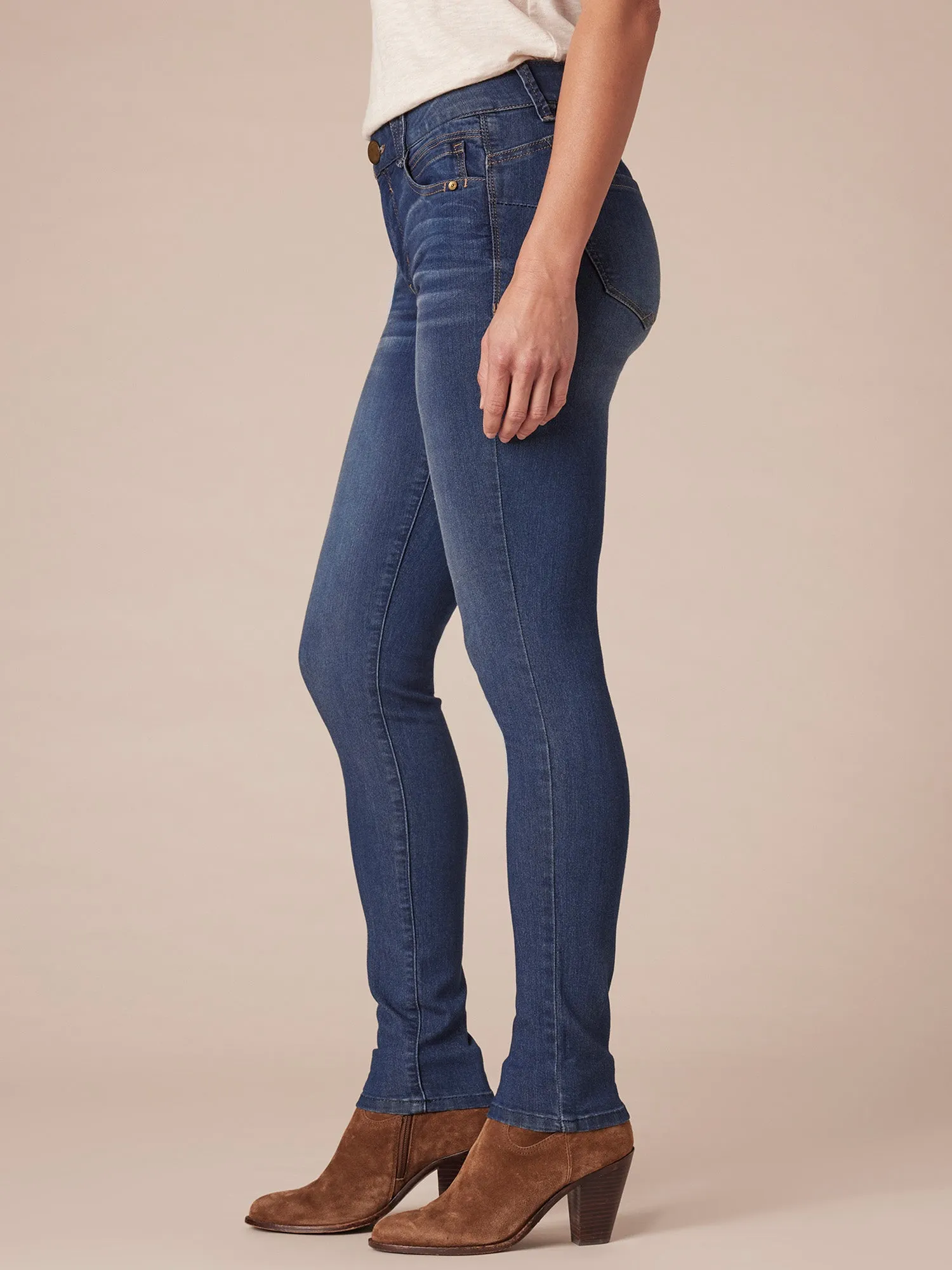 Blue Denim Jegging "Ab"solution® Booty Lift Jean