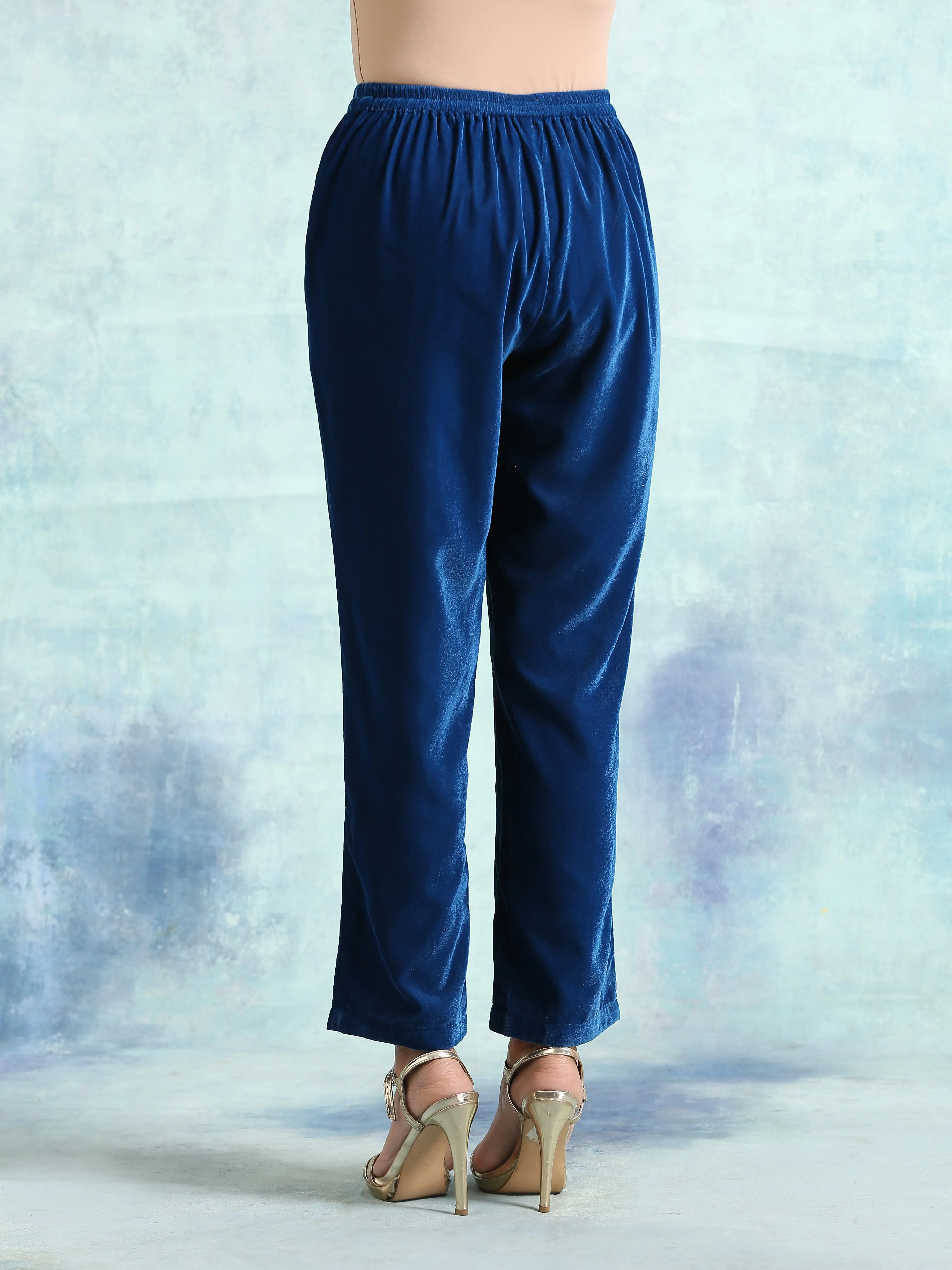 Blue Velvet Pant