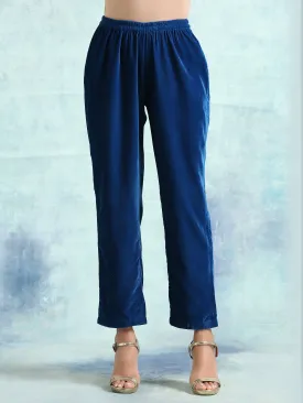 Blue Velvet Pant