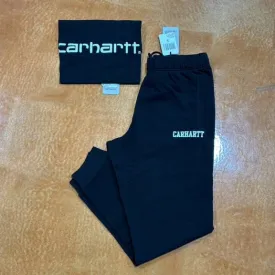 CARHARTT WIP COLLEGE SWEATPANT (BLACK)