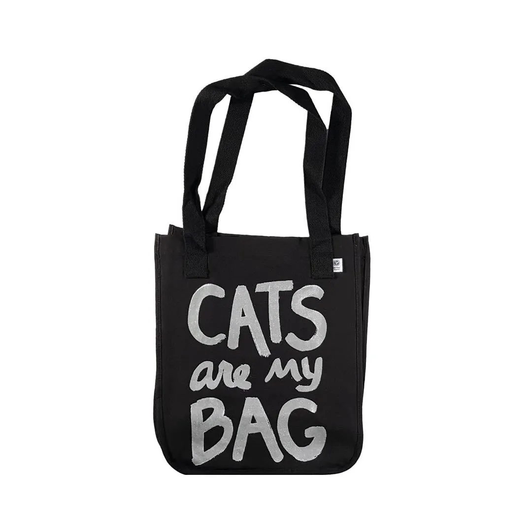 CATS ARE MY BAG ORGANIC TOTE