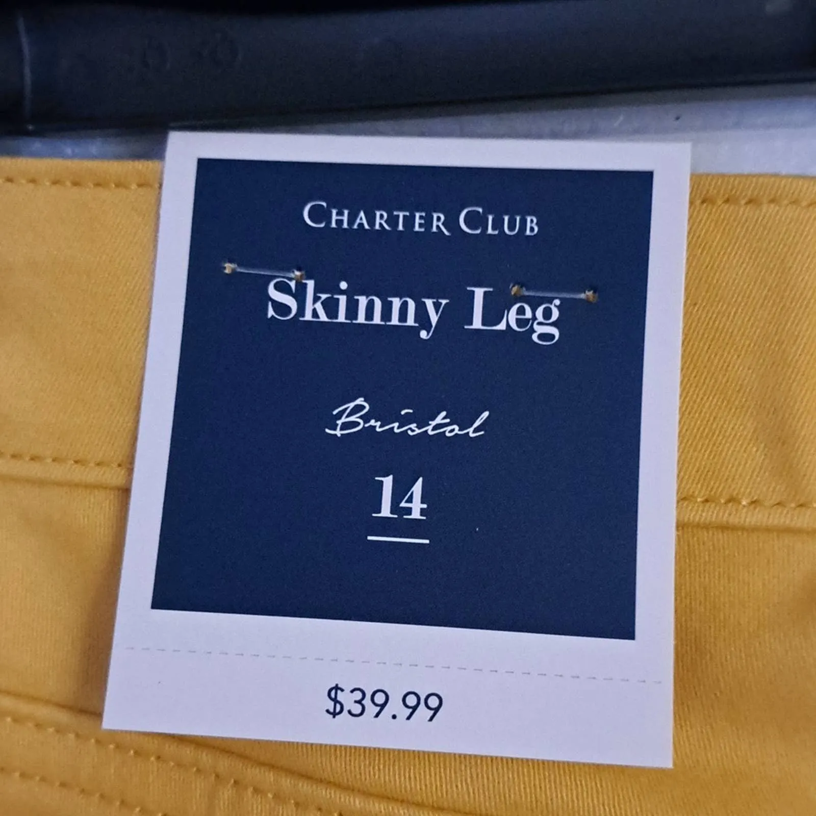 Charter Club Bristol Skinny Ankle Jeans in Honey Glaze