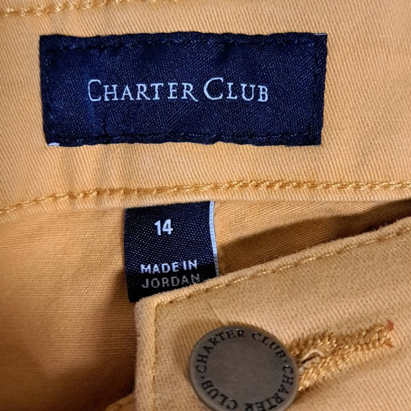 Charter Club Bristol Skinny Ankle Jeans in Honey Glaze