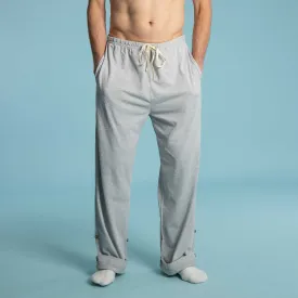 CHILLVILLE 100% Organic Prima Cotton Jammy Lounge Pants (Unisex) (100% Biodegradable Organic Elastic Option)