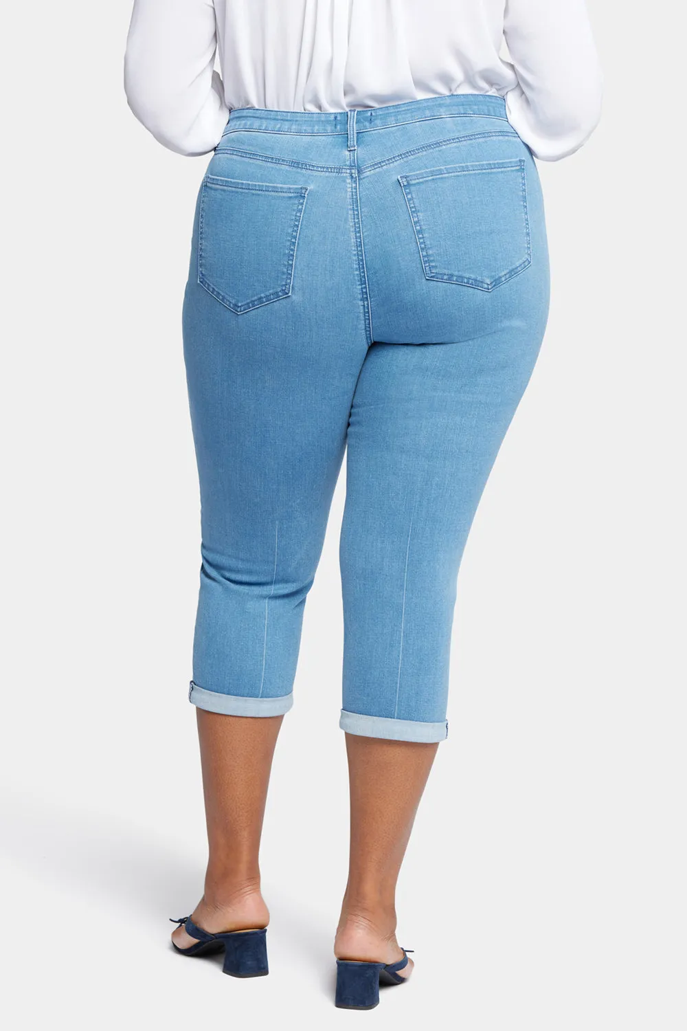 Chloe Skinny Capri Jeans In Plus Size - Debut