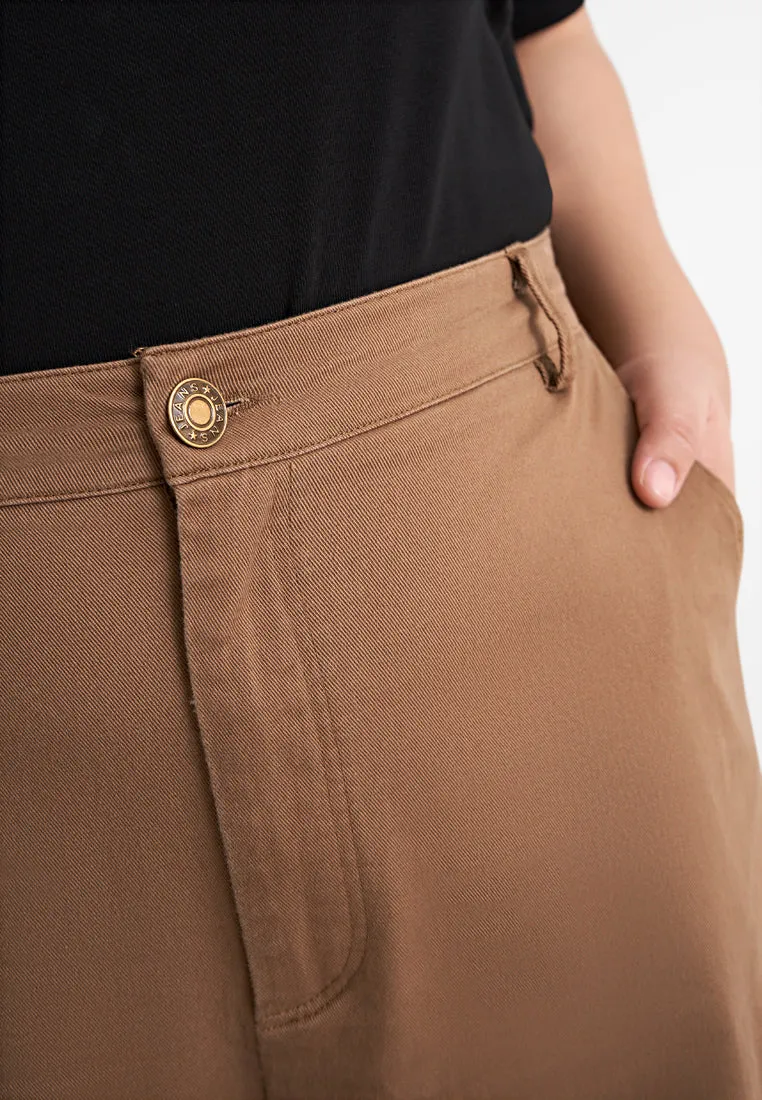 Chloe Wide Leg Pocket Cargo Pants