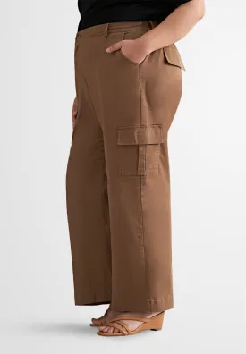 Chloe Wide Leg Pocket Cargo Pants