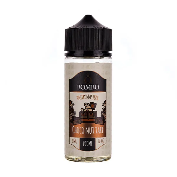 Choco Nut Tart 100ml Shortfill E-Liquid by Bombo