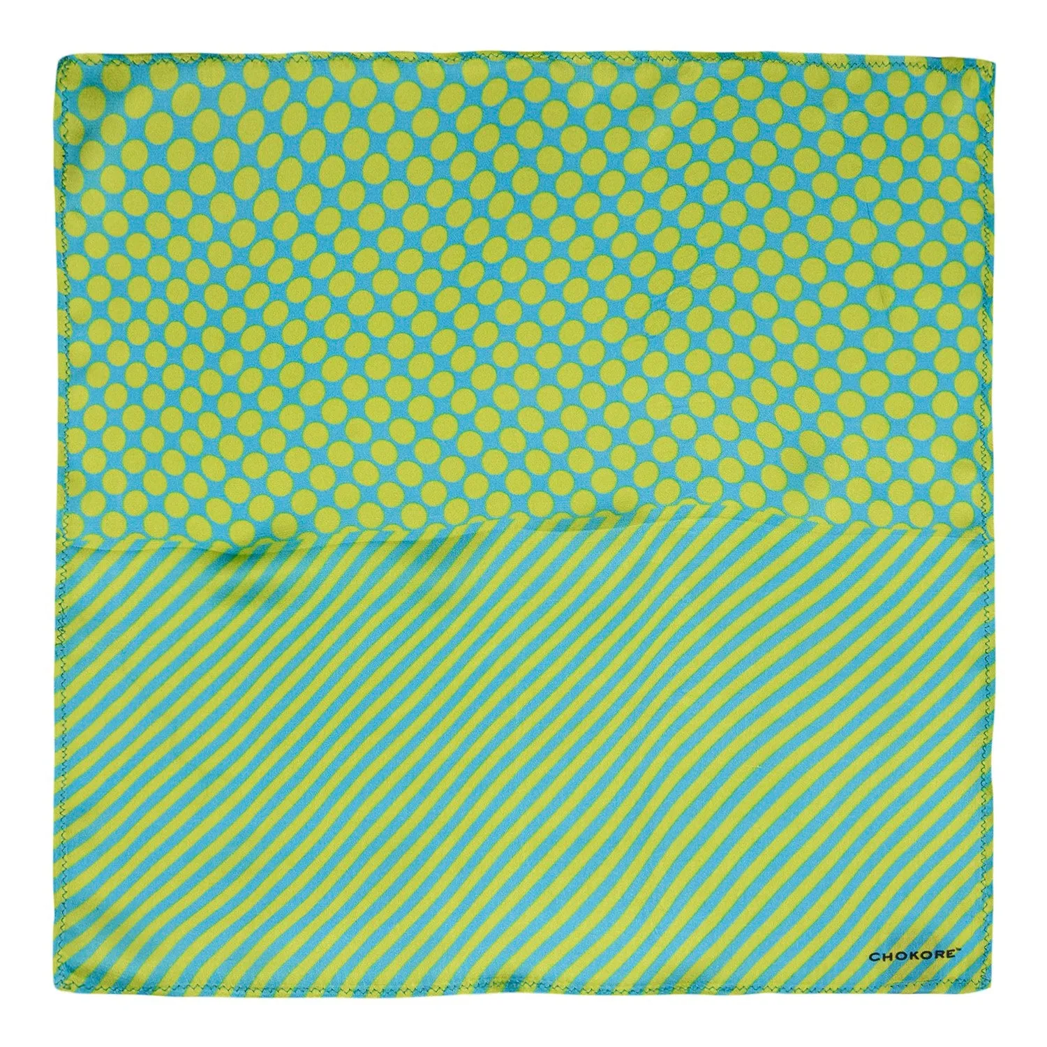 Chokore Printed Pure Silk Pocket Square