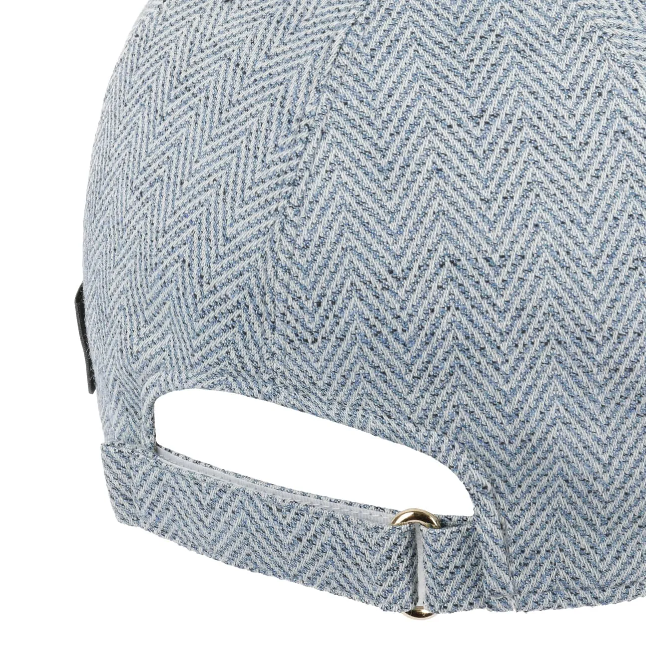 Classic Herringbone Cap by Borsalino