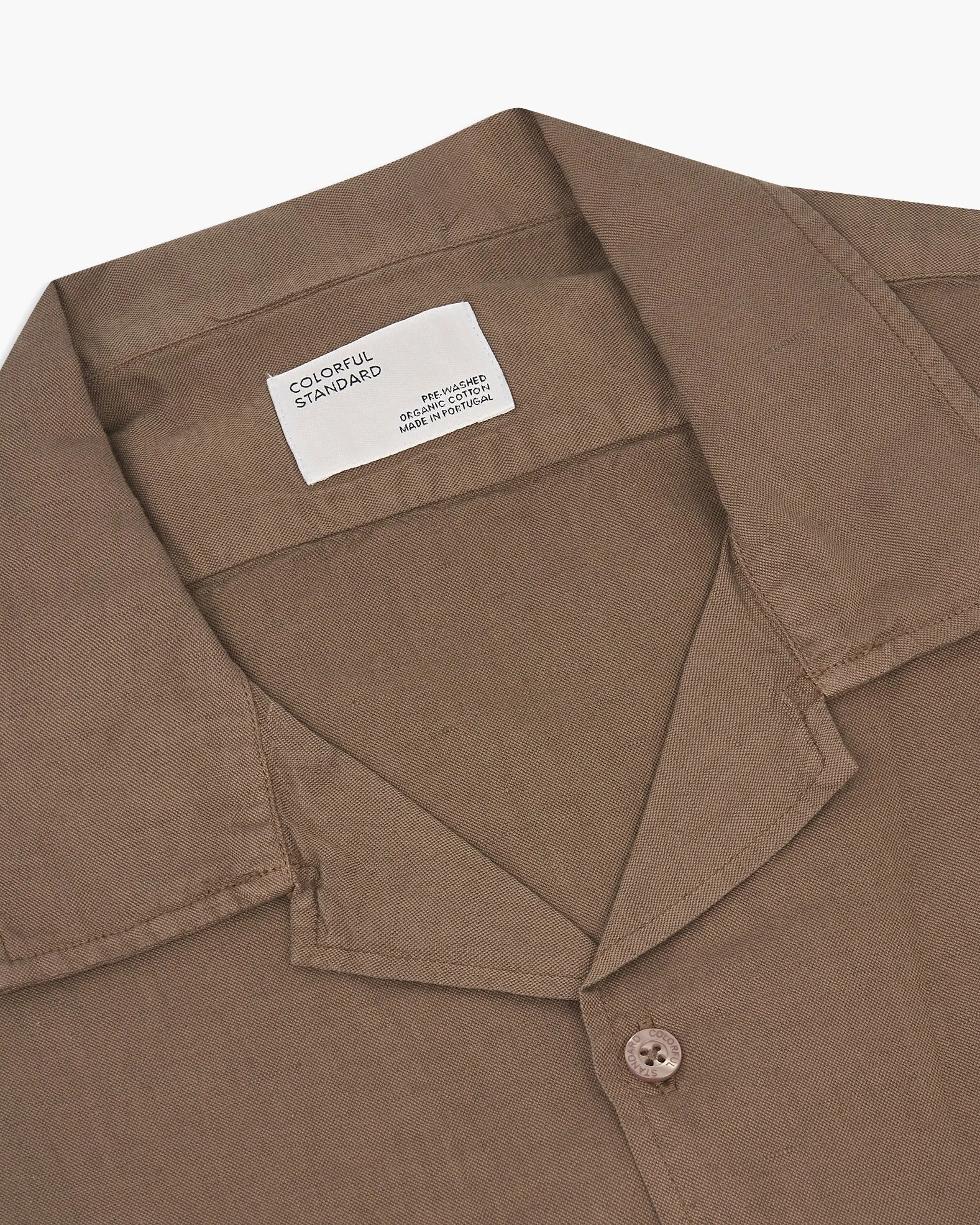 Colorful Standard Linen Shirt - Cedar Brown