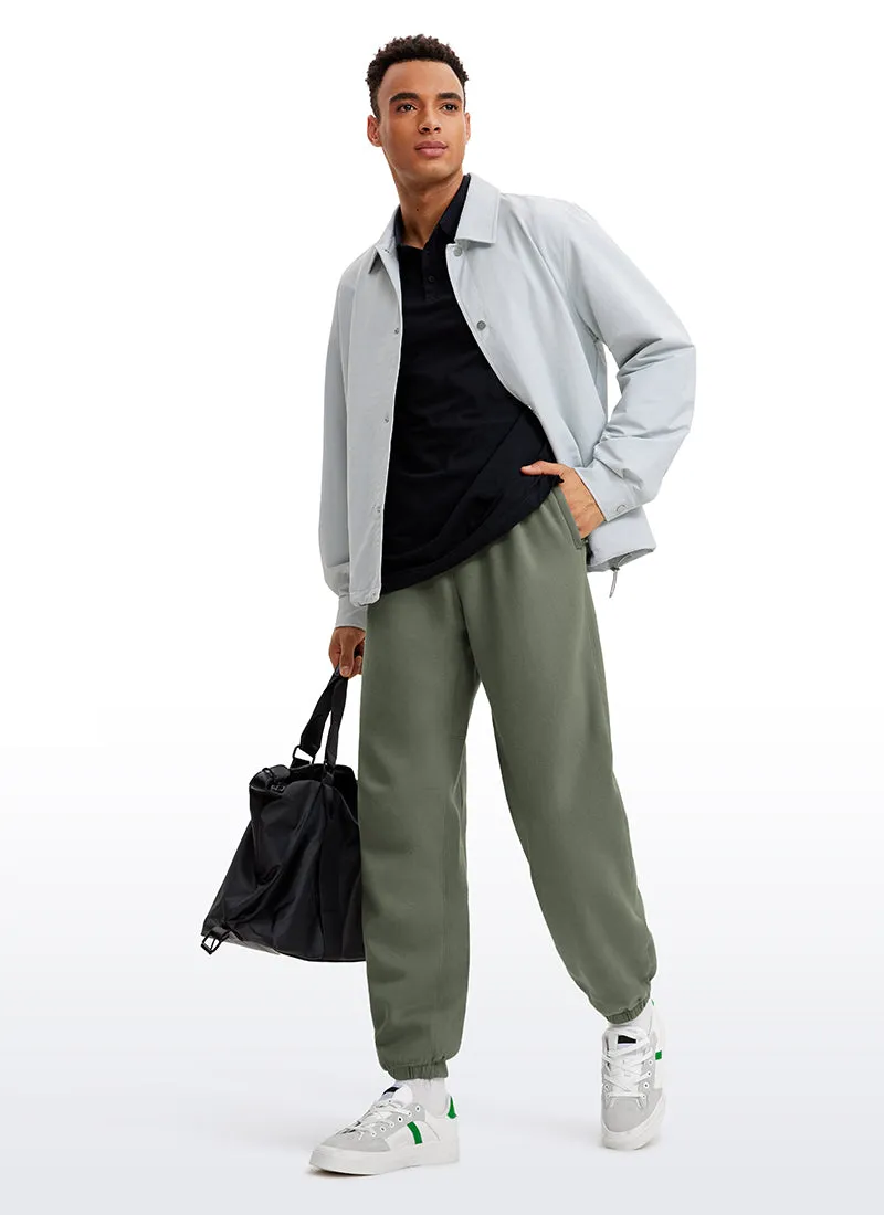 Cotton Fleece Sweatpants with Pockets 32''