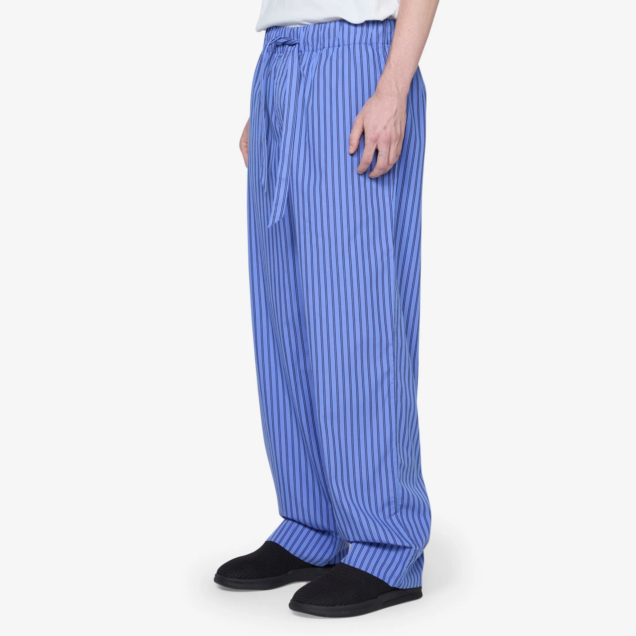 Cotton Poplin Pyjama Pant Boro Stripes