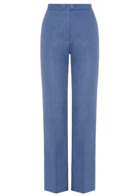 DAISY WOOL STRAIGHT PANTS