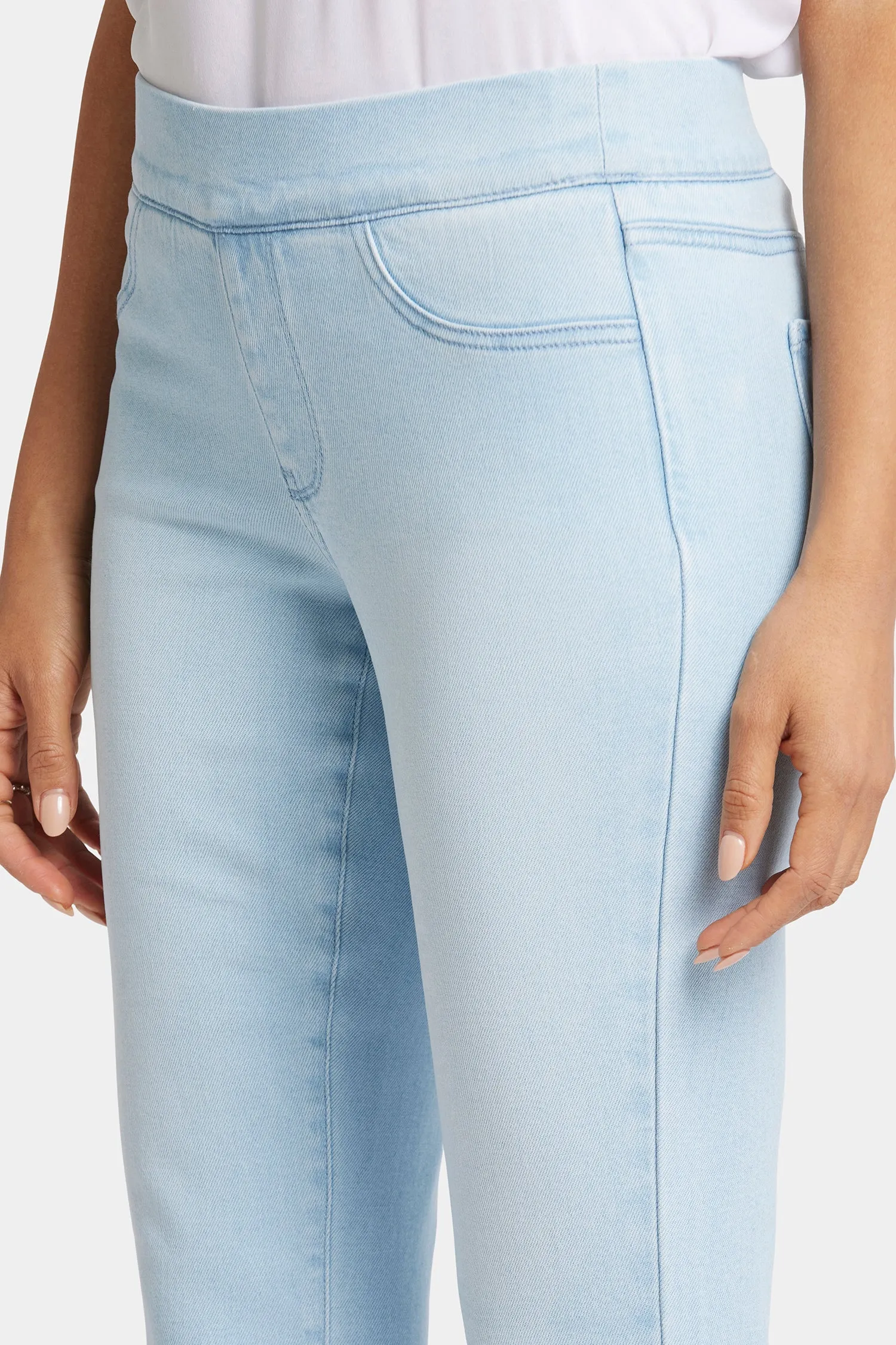 Dakota Crop Pull-On Jeans  - Oceanfront