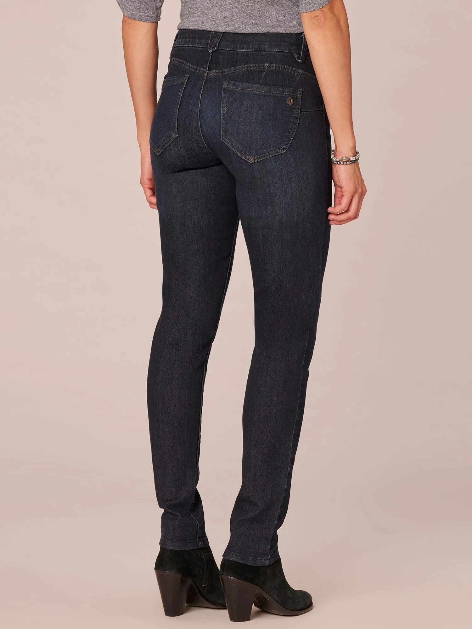 Dark Indigo "Ab"solution® Booty Lift Jegging 32" Long