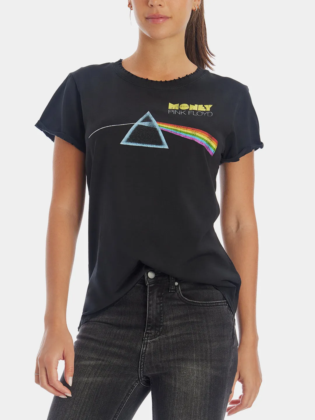 Distressed Pink Floyd Band T-Shirt