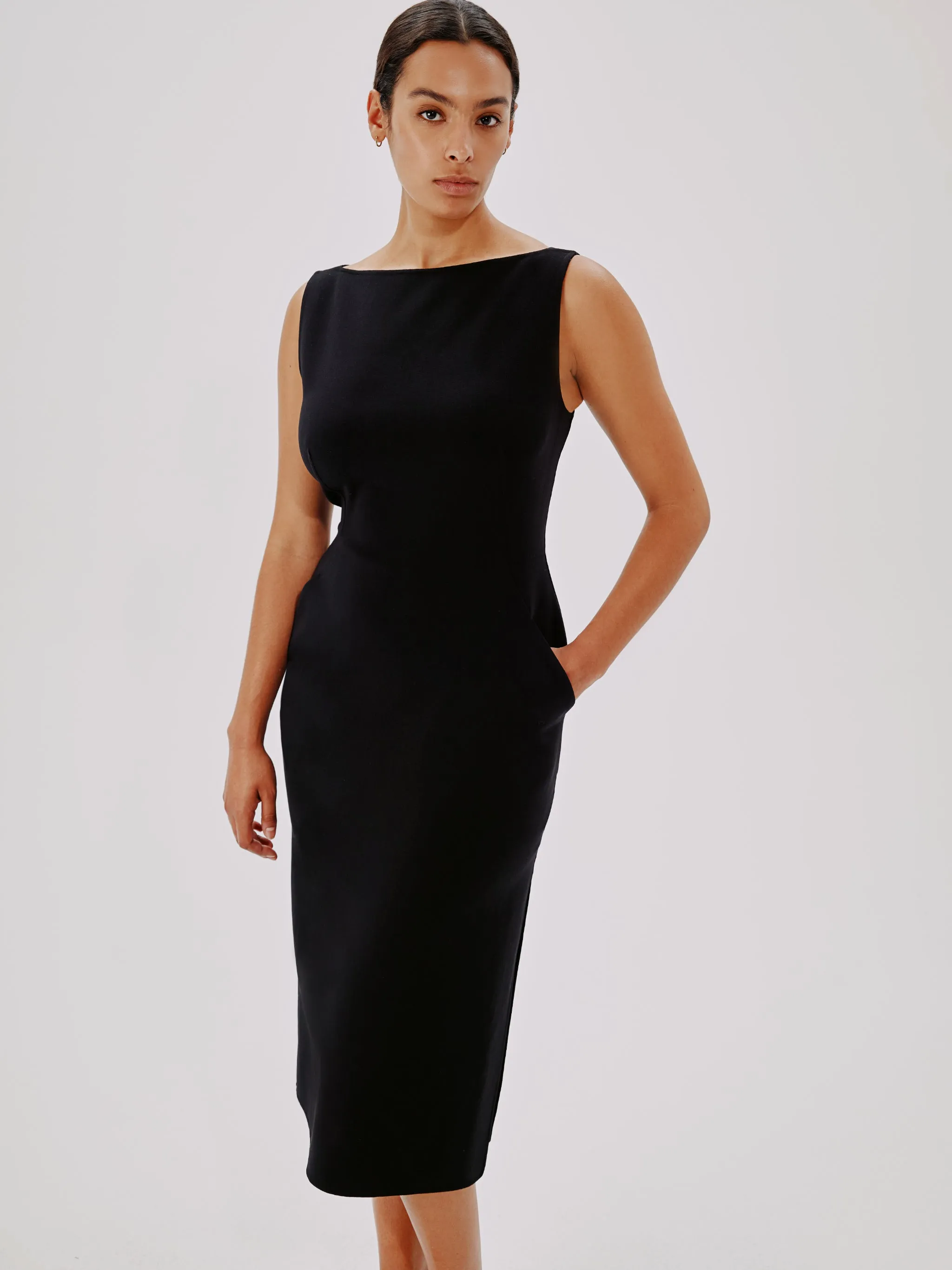 Doppio Boatneck Dress