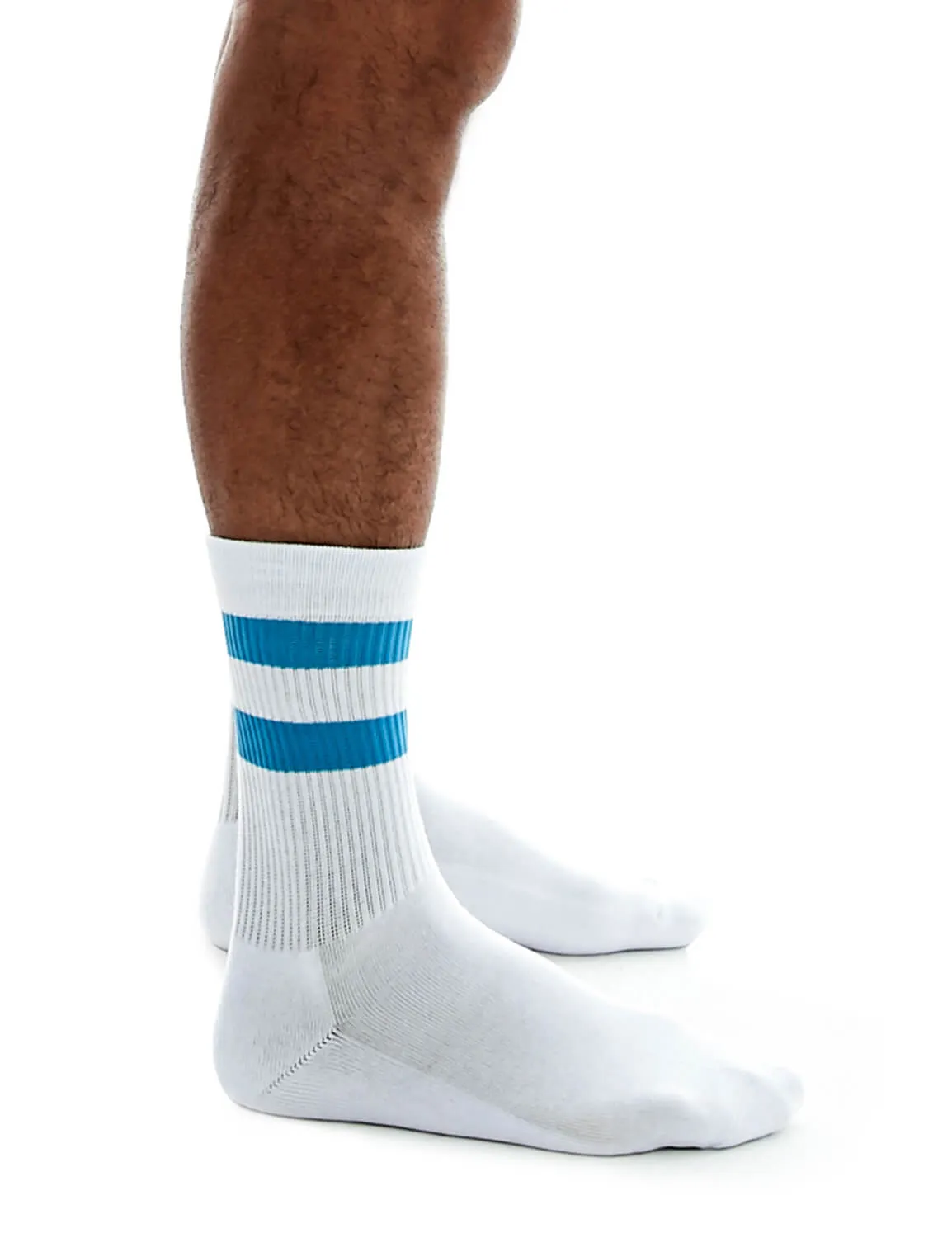 Double Stripe Crew Socks SINGLE-PACK