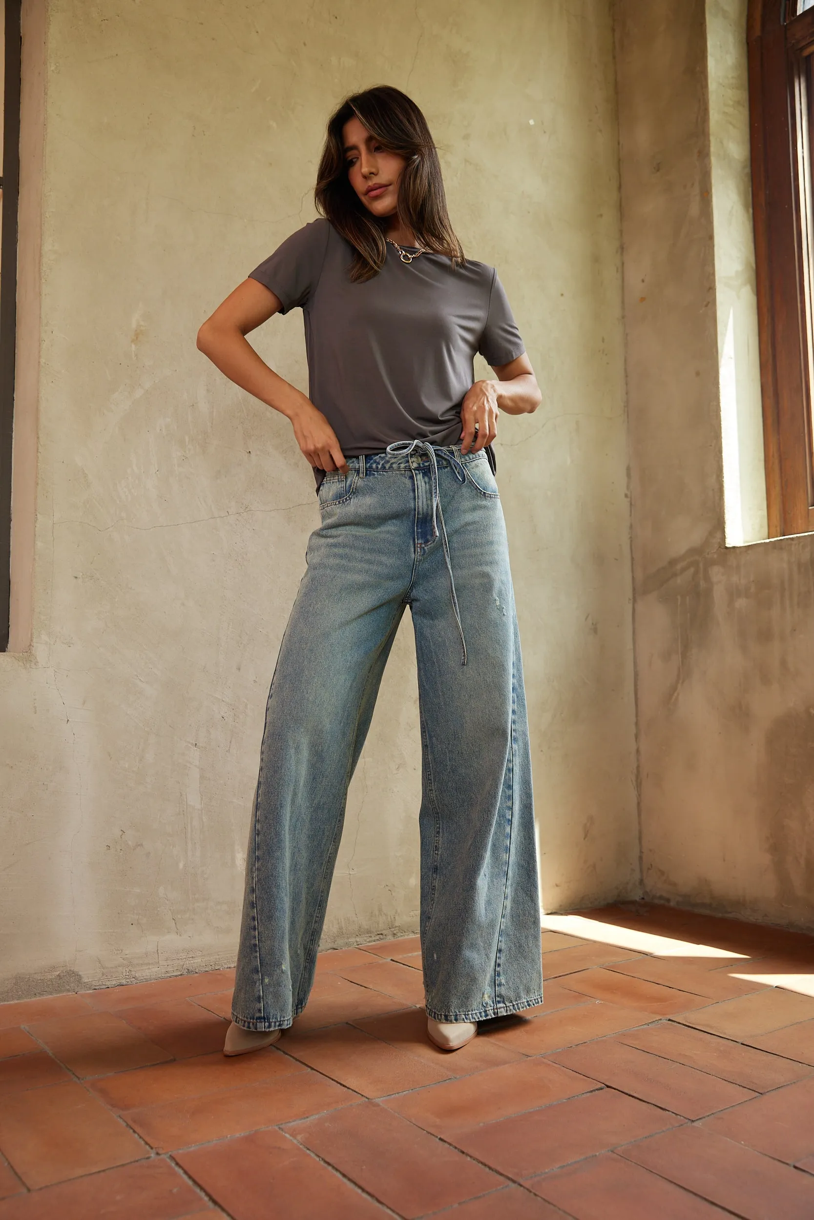 Elliot Wide Leg Jean