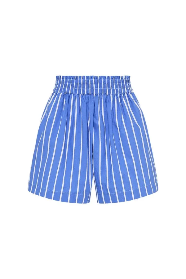 Elva Short Adia Stripe Ocean Blue