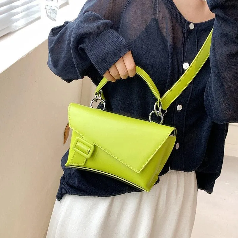 Emma Small Solid Flap Bag