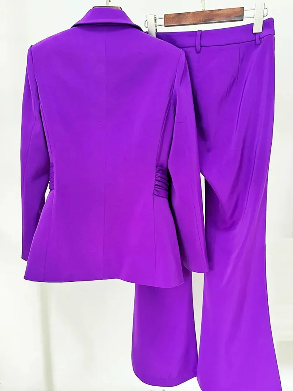 ENITTA Belted Blazer & Pants Set