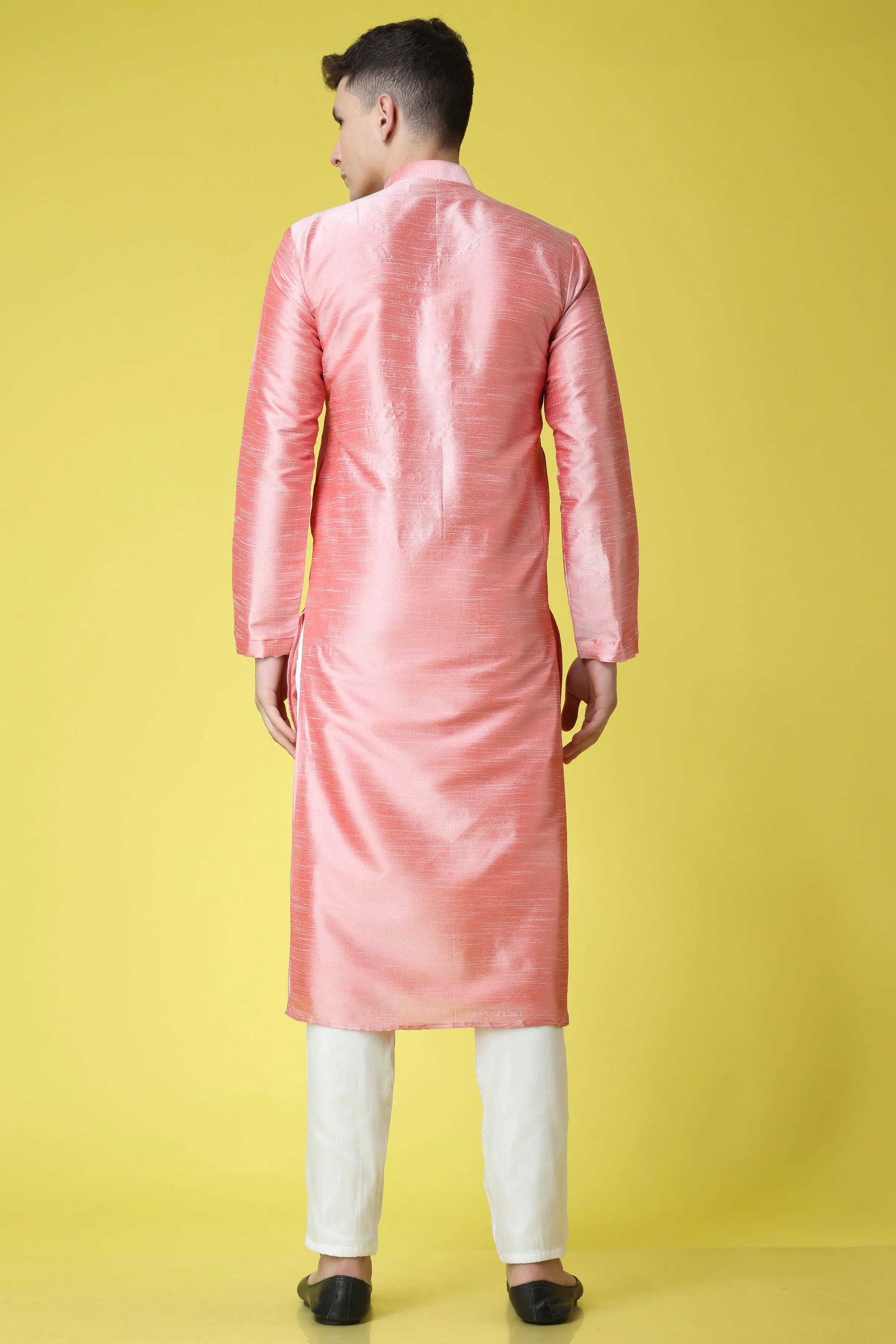 French Aroma Silk Kurta Pajama