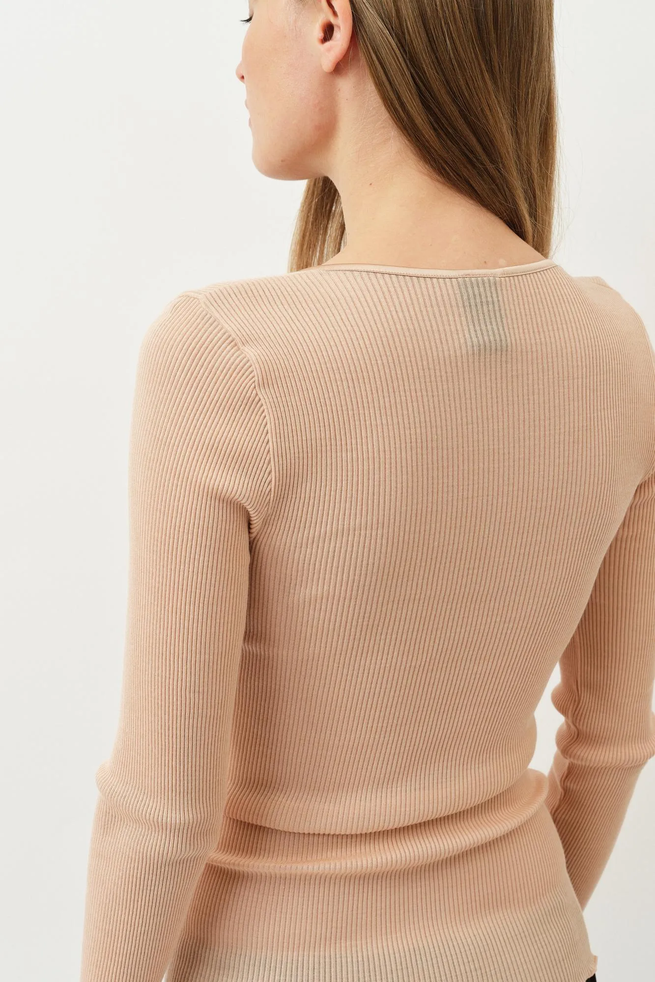 Gisa Oscalito Longsleeve Top — Caramel