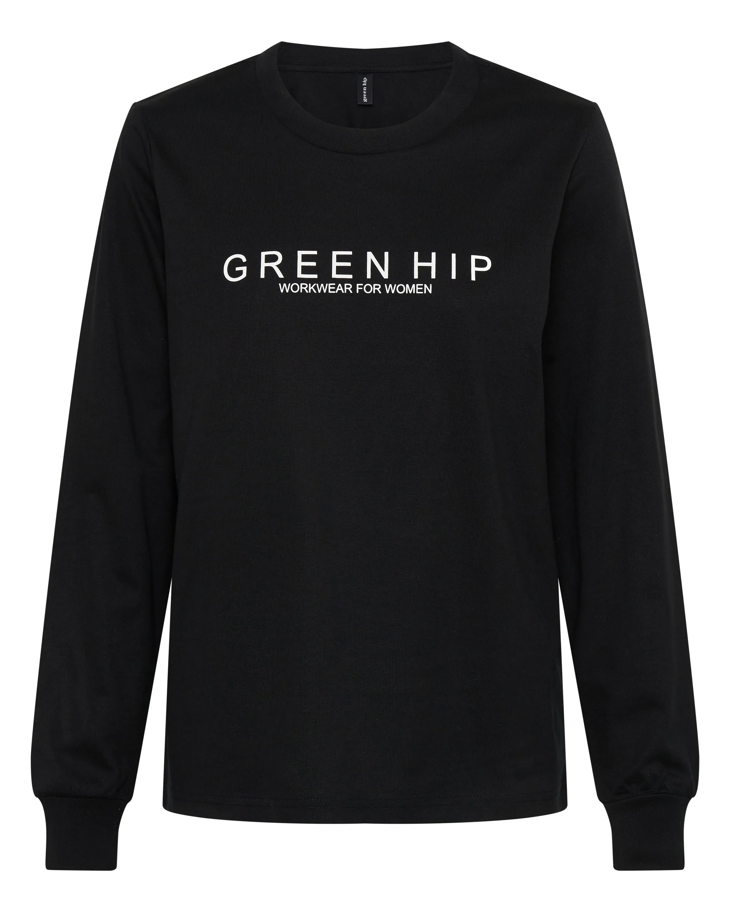 'Green Hip' Womens Long Sleeve T-Shirt