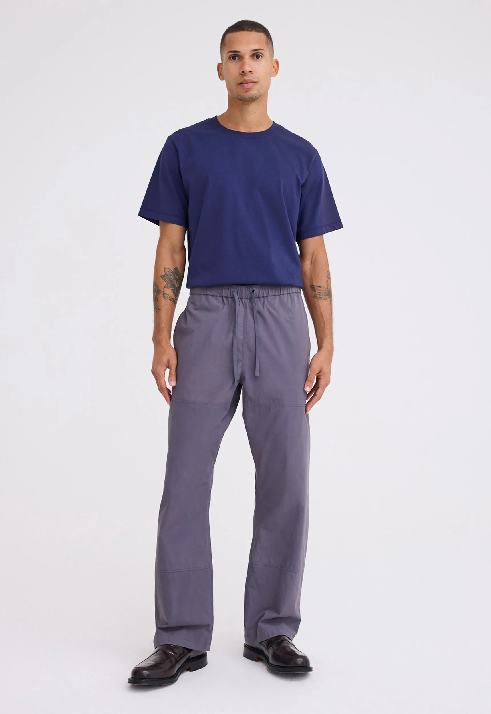 Haast Cotton Pant - Mortar Grey