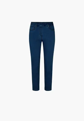 Hannah Regular - Extra Short Length - Dark Blue Denim