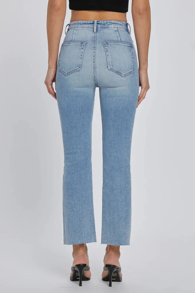 Happi Front Pocket Cropped Denim